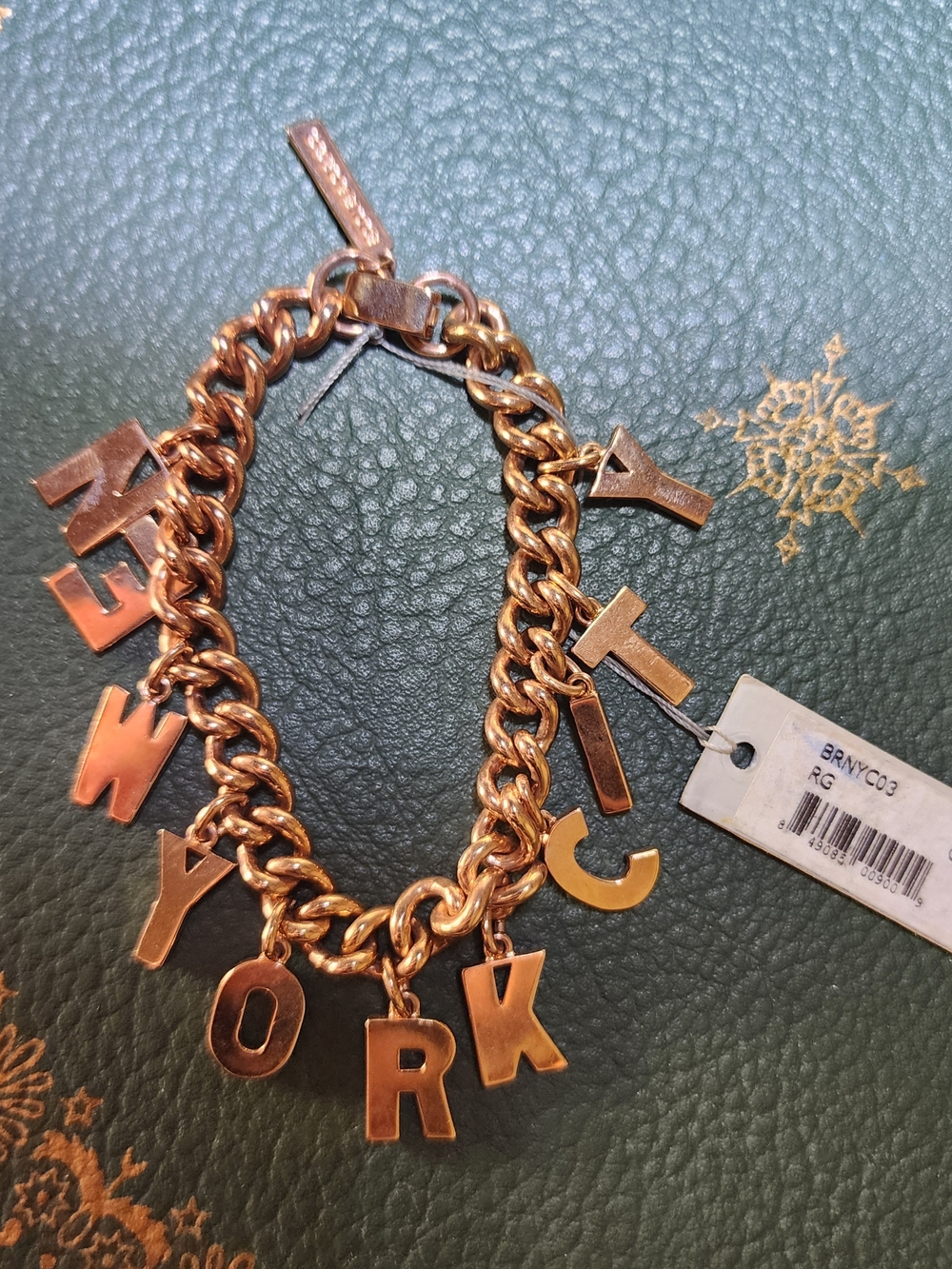 **Eddie Borgo New York City Rose Gold Bracelet – New With Tags**